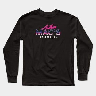 Arthur Mac's Miami Vice Logo Long Sleeve T-Shirt